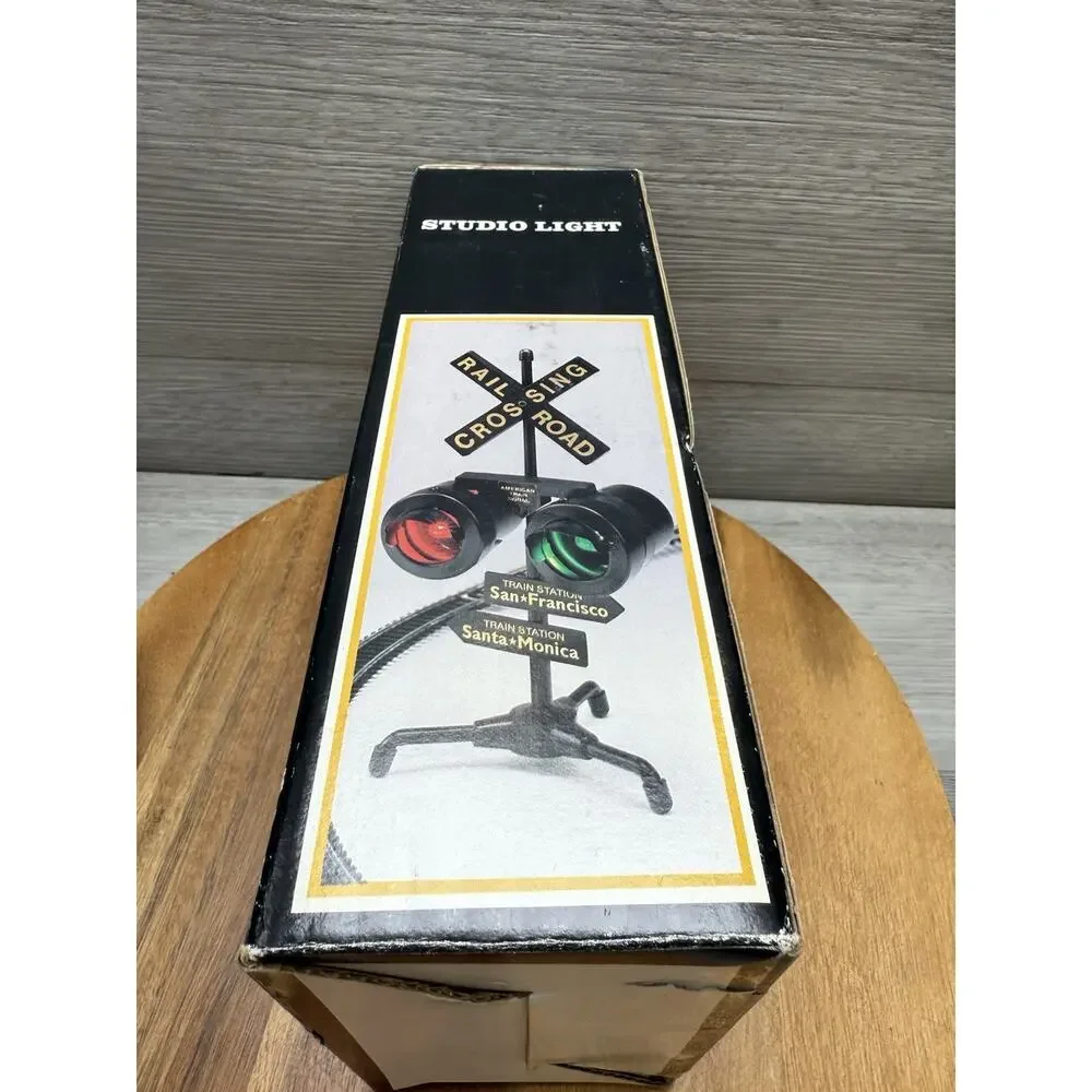 Railroad Crossing Signal American Train Signal Novelty Lamp Light